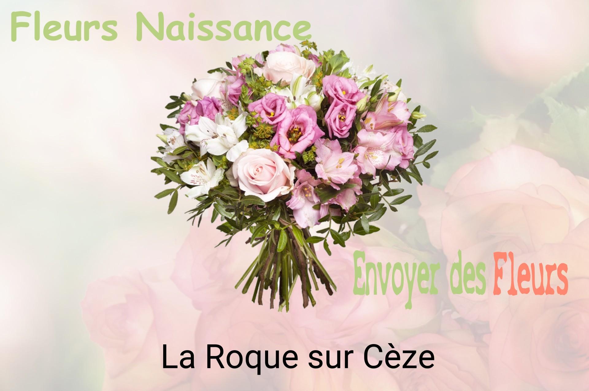 Bouquet de fleurs de naissance livré à La Roque-sur-Cèze
